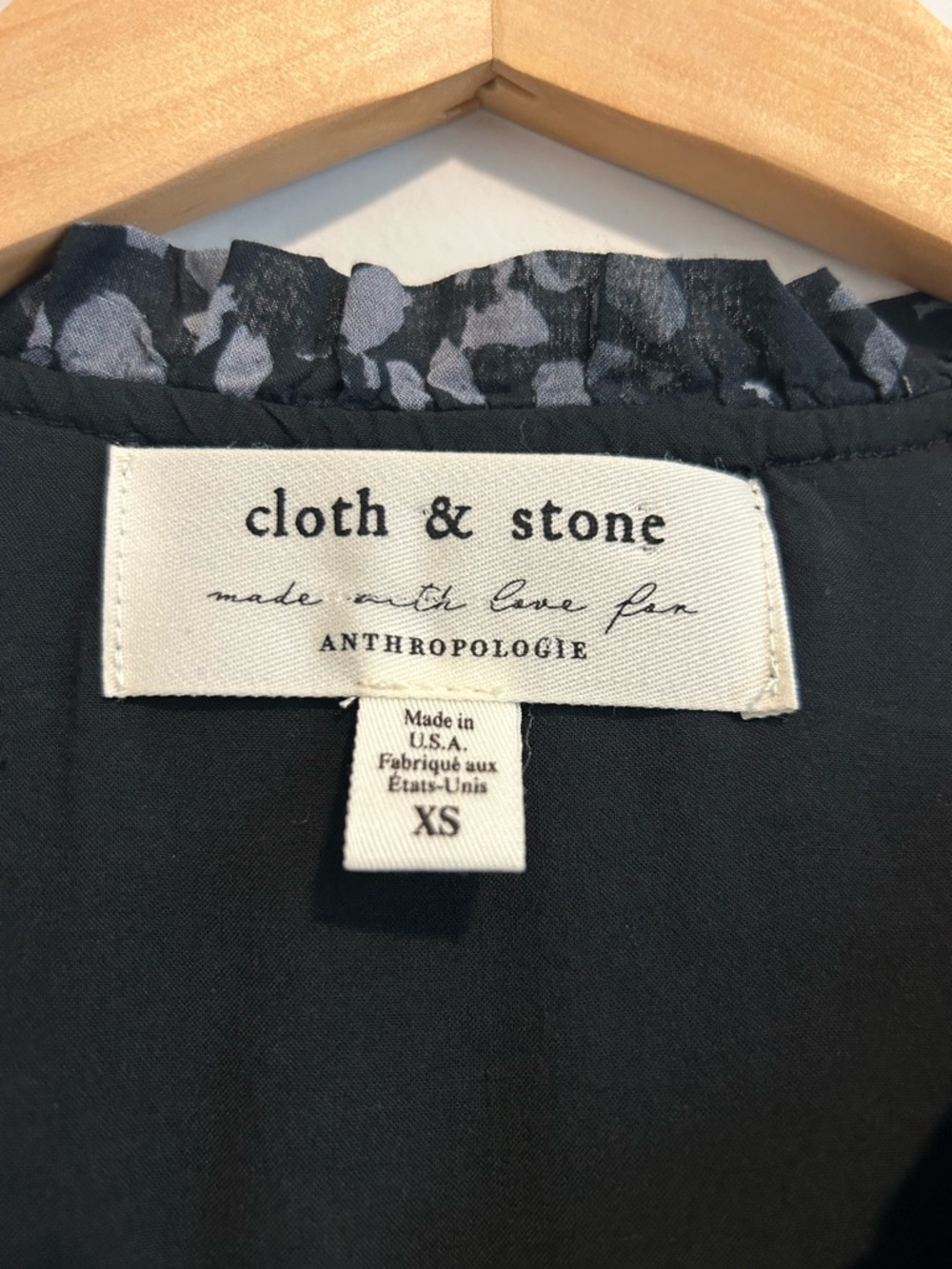 Anthropologie Cloth + Stone Floral Tunic, Size XS - Picture 2 of 7